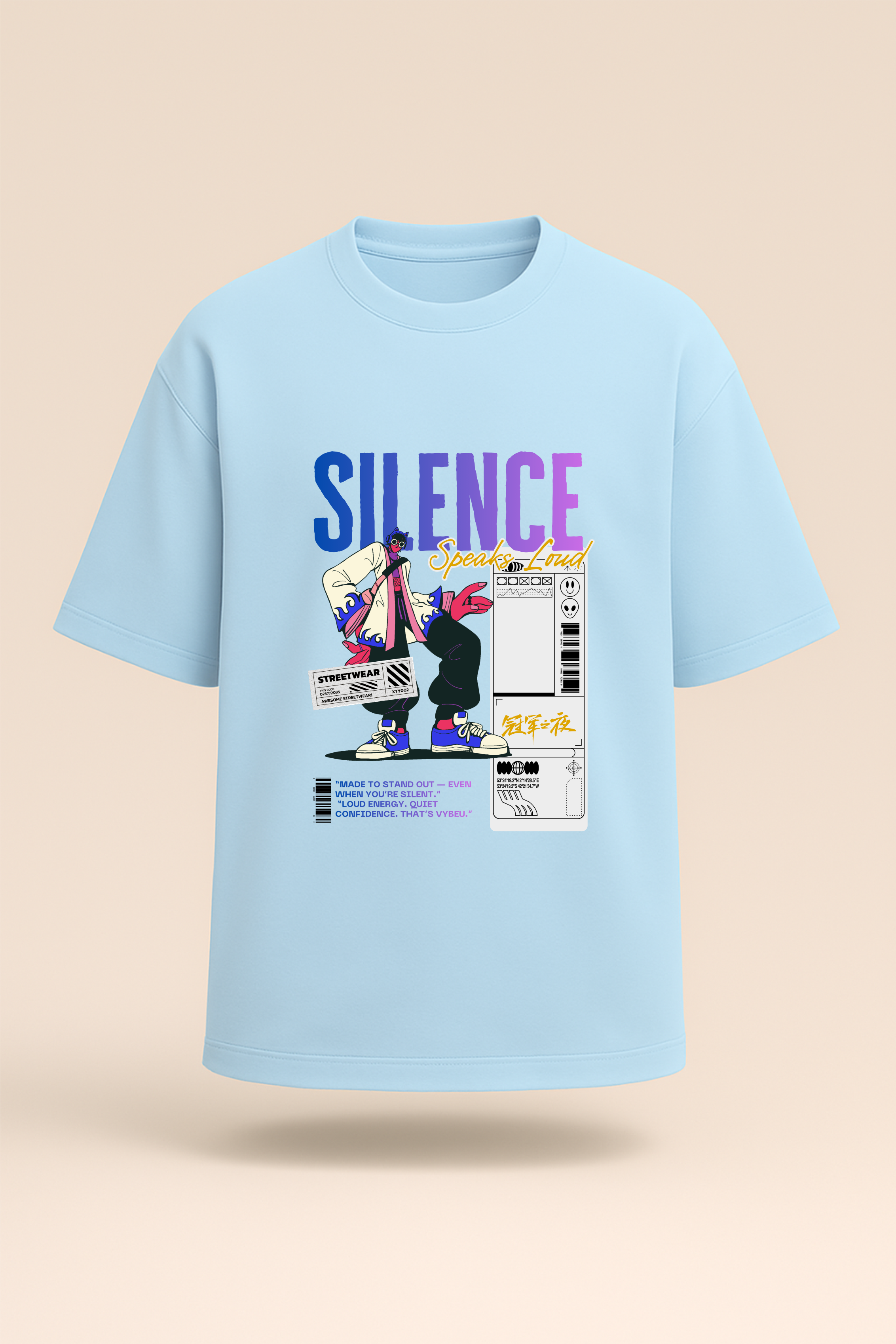 Unisex Terry Oversized Tee