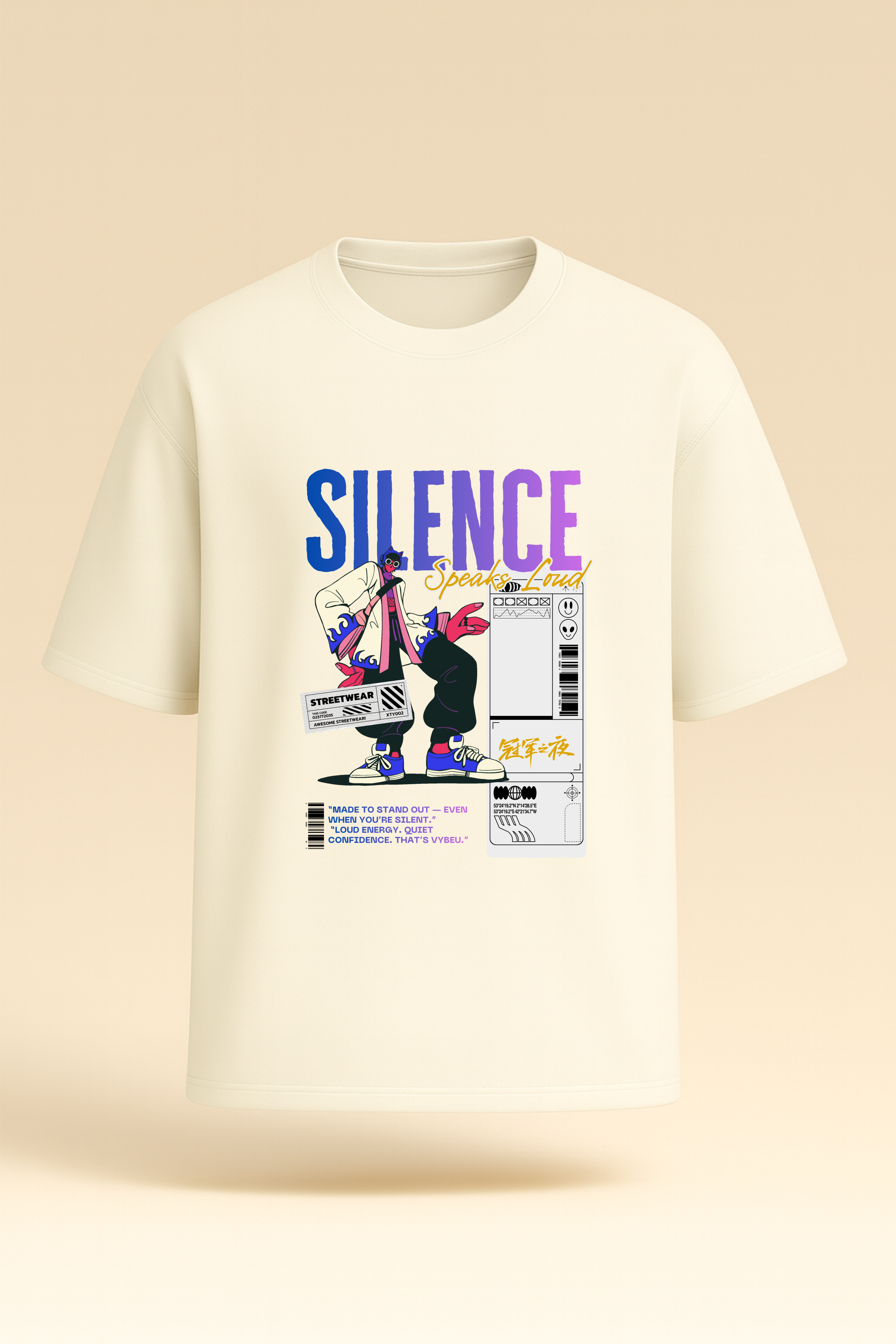 Unisex Terry Oversized Tee