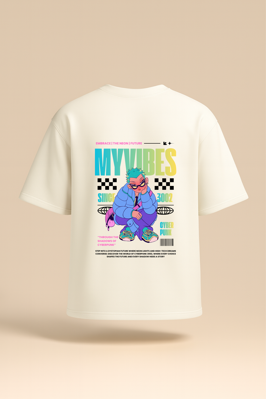 Unisex Terry Oversized Tee