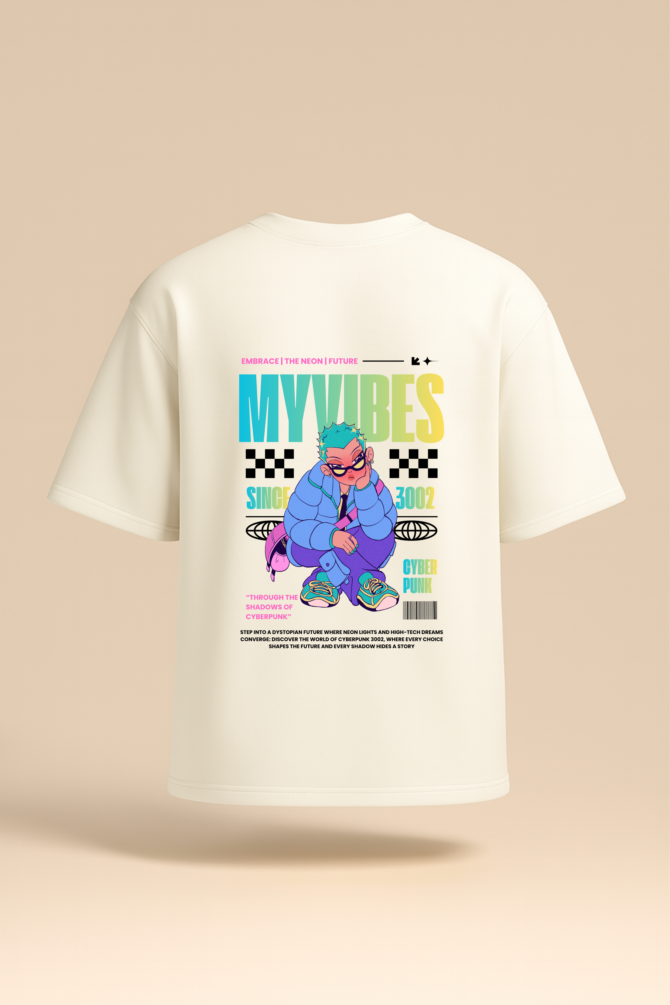 Unisex Terry Oversized Tee