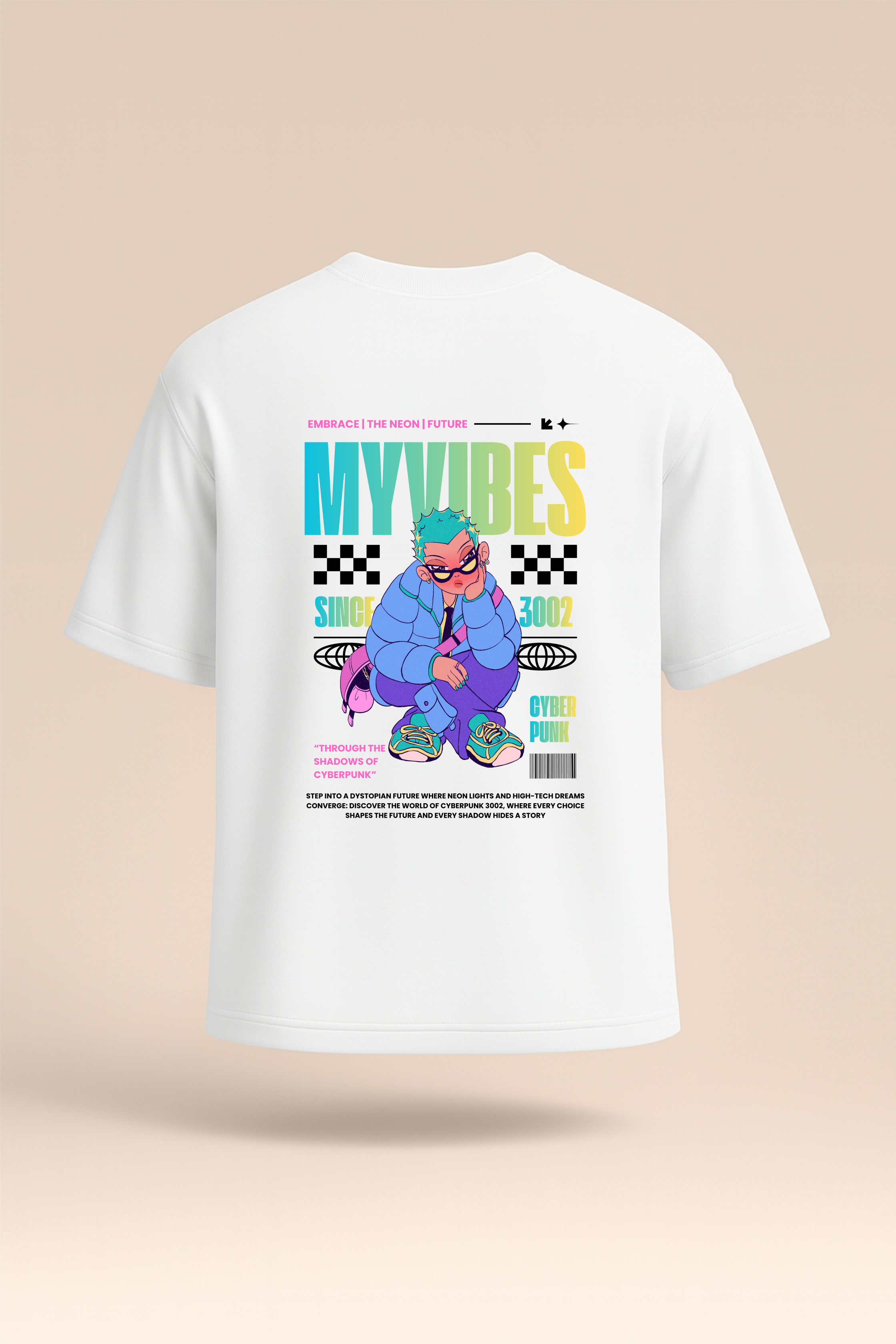 Unisex Terry Oversized Tee